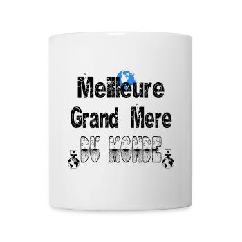 Meilleure Grand Mère du Monde - Mug blanc - blanc - Devant