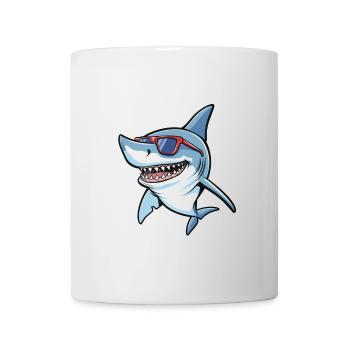 Lunettes de soleil Shark Fish - Mug blanc - blanc - Devant