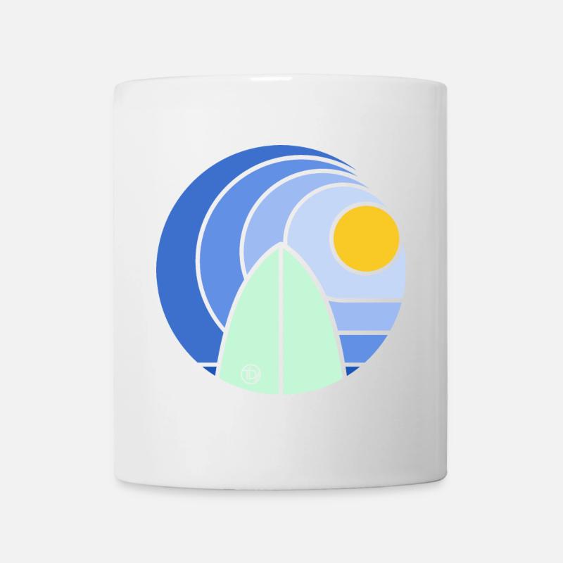 Surf Sundowner III (clean) - Mug - white