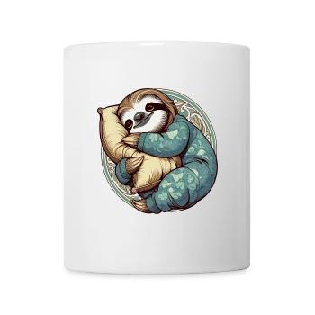 Cadeau de la passion endormie de la paresse - Mug blanc - blanc - Devant