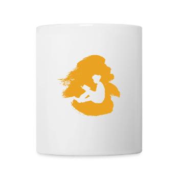 Leseratte Writing Bildung - Tasse - Weiß - Vorne
