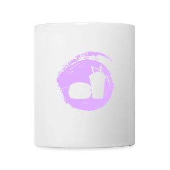 Imbiss Imbisswagen lecker - Tasse - Weiß - Vorne