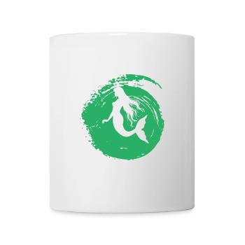Créature mythique de l’aileron - Mug blanc - blanc - Devant
