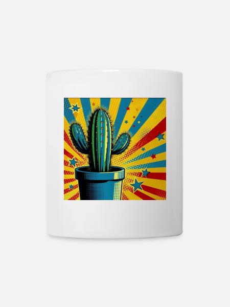 Cactus 1 - Mug - white