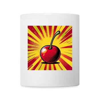 Kirsche 2 - Tasse - Weiß - Vorne