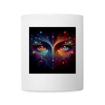 Augen 4 - Tasse - Weiß - Vorne