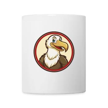 Albatross Colorful Kawaii Cartoon Character Pet - Mug - white - Front