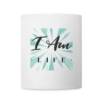I am life - Mug - white - Front