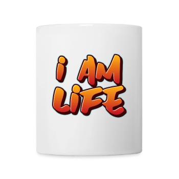 I am life zen attitude - Mug blanc - blanc - Devant