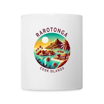 Parotonga Cook Islands Pacific trip - Mug - white - Front