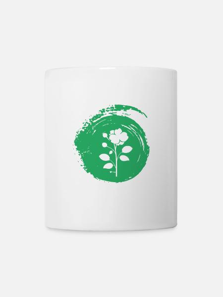 Floristik Botanisch Garten - Tasse - Weiß