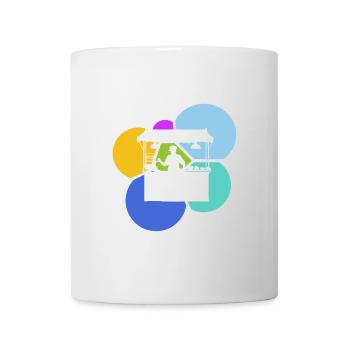 Snack Burgers Restauration rapide - Mug blanc - blanc - Devant