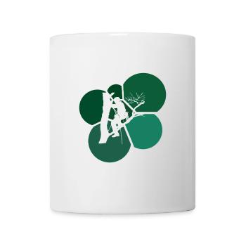 Grimpeurs Accrobranche - Mug blanc - blanc - Devant