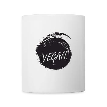 Vegan Veganer Fleisch - Tasse - Weiß - Vorne