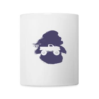 Monstertruck Offroad Gelaendewagen - Tasse - Weiß - Vorne
