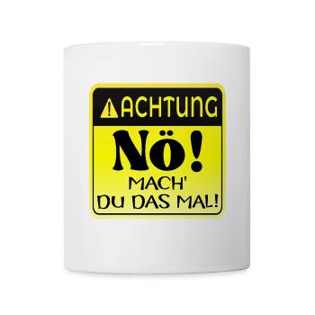 VERANTWORTUNG - Tasse - Weiß - Vorne
