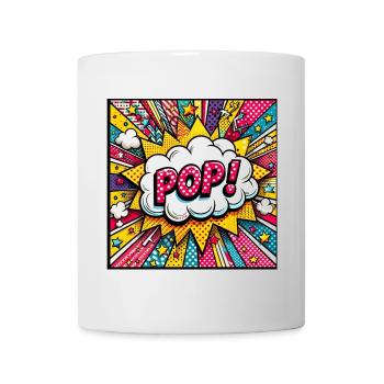 Pop 1 - Mug - white - Front