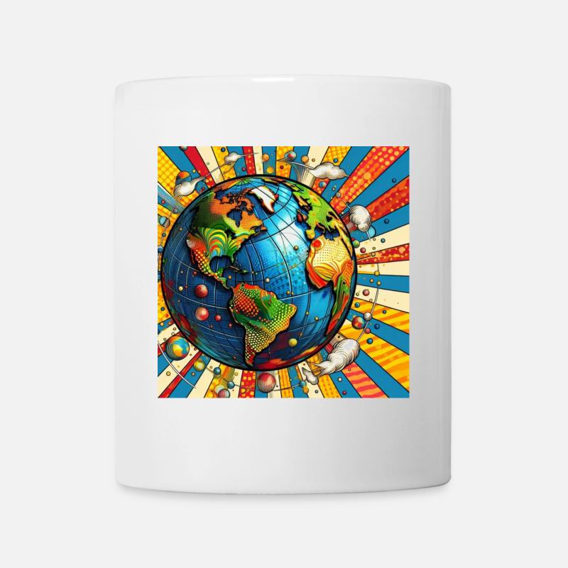 Sphère 3 - Mug blanc - blanc