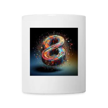 Symbol 1 - Tasse - Weiß - Vorne