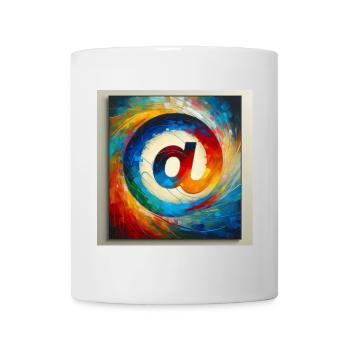 Symbol 6 - Tasse - Weiß - Vorne