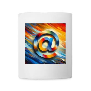 Symbol 5 - Tasse - Weiß - Vorne