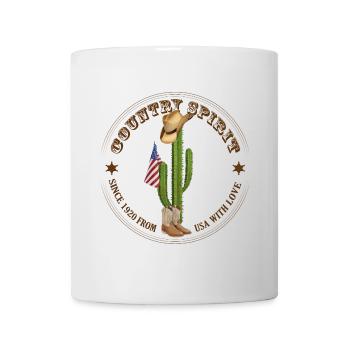 Country Spirit - Mug - white - Front