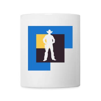 Selle Western Rider - Mug blanc - blanc - Devant