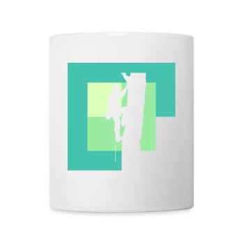 Crampons grimpants d’arbre - Mug blanc - blanc - Devant