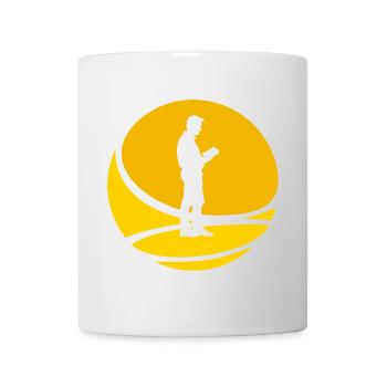 Leseratte Buch Literatur - Tasse - Weiß - Vorne