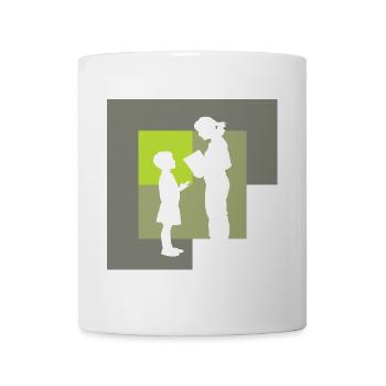 Grundschule Schule - Tasse - Weiß - Vorne
