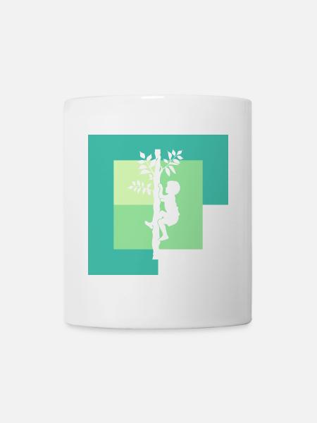 Baumklettern Ausrüstung - Tasse - Weiß