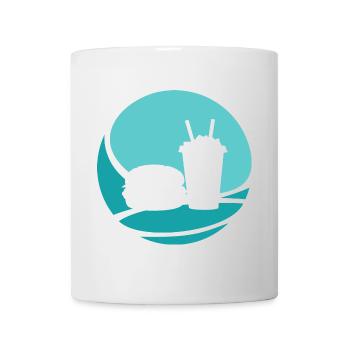 Burger Food Truck - Mug - white - Front