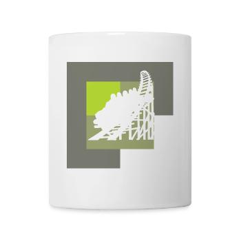 Rummel Maßkrug Kirmes - Tasse - Weiß - Vorne