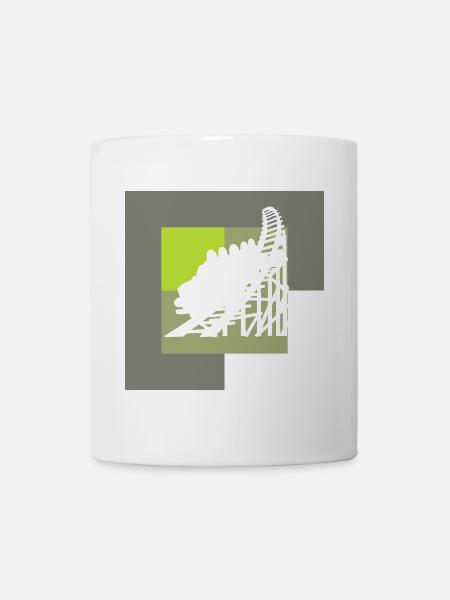 Rummel Maßkrug Kirmes - Tasse - Weiß