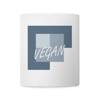 Vegan Veganerin - Tasse - Weiß - Vorne