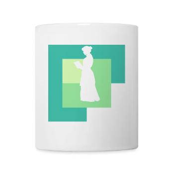 Leseratte Literatur - Tasse - Weiß - Vorne