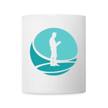 Leseratte Autor - Tasse - Weiß - Vorne