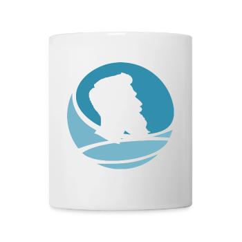 Bart Gesichtsbehaarung - Tasse - Weiß - Vorne