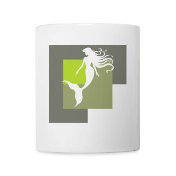 Fabelwesen Meerjungfrau Marina - Tasse - Weiß - Vorne