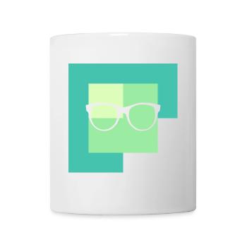 Lire le livre de l’auteur - Mug blanc - blanc - Devant