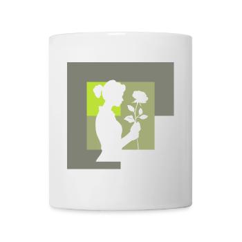 Floristik Hobbygärtner Botanisch - Tasse - Weiß - Vorne