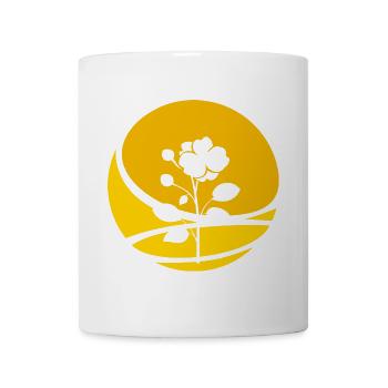 Blumenstrau Floristik Gießkanne - Tasse - Weiß - Vorne