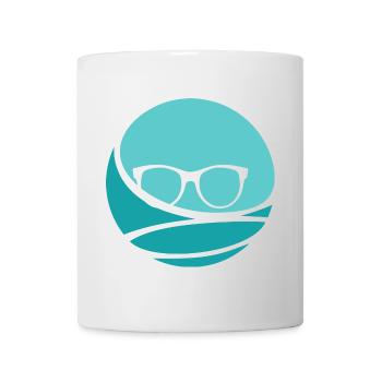 Leseratte Lesen - Tasse - Weiß - Vorne