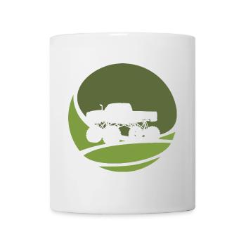 Reifen Geländefahrer - Tasse - Weiß - Vorne