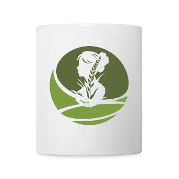 Vegan Organic - Mug - white - Front