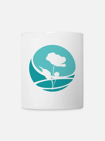 Floristik Garten - Tasse - Weiß