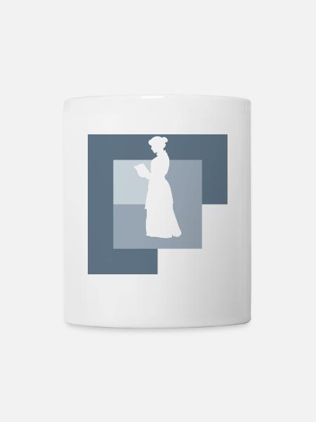 Leseratte Buch - Tasse - Weiß