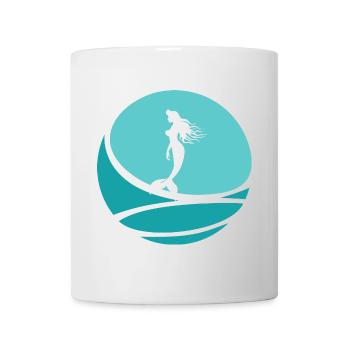 Fabelwesen Seekuh Marina - Tasse - Weiß - Vorne