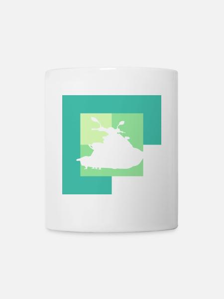 Wasserski Motorboot - Tasse - Weiß