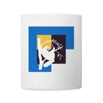 Faul Entspannen - Tasse - Weiß - Vorne